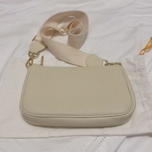 HCC X DUYP - MEDIUM POCHETTE - BUTTERCREAM GRAINED LEATHER